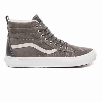 Damske Zimne Topanky Vans Sk8-Hi Mte Pewter/Asphalt VA97GKELQ